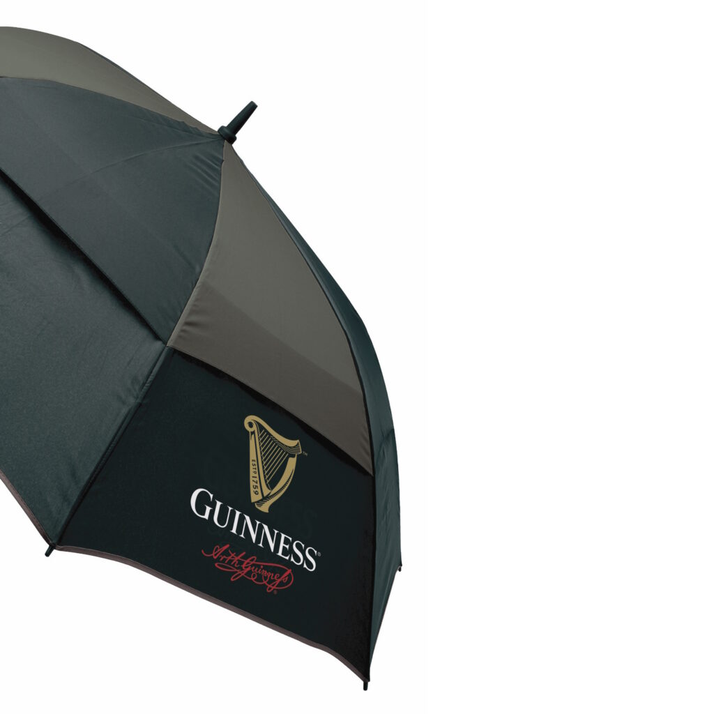 GUINNESS – WINDPROOF GOLF UMBRELLA (IN STOCK NOV 6)