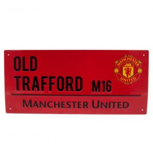 BUY MANCHESTER UNITED STREET SIGN IN WHOLESALE ONLINE