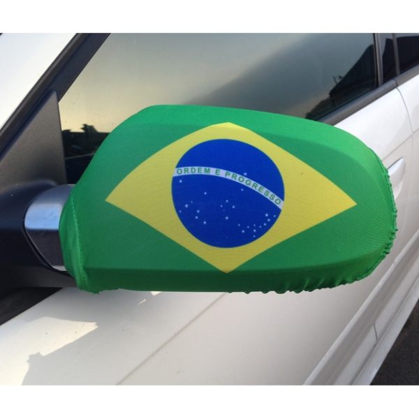 BUY BRAZIL CAR MIRROR FLAGS IN WHOLESALE ONLINE