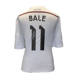 BUY AUTHENTIC SIGNED GARETH BALE 2014-15 REAL MADRID JERSEY IN WHOLESALE ONLINE