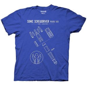 BUY DOCTOR WHO SONIC SCREWDRIVER T-SHIRT IN WHOLESALE ONLINE