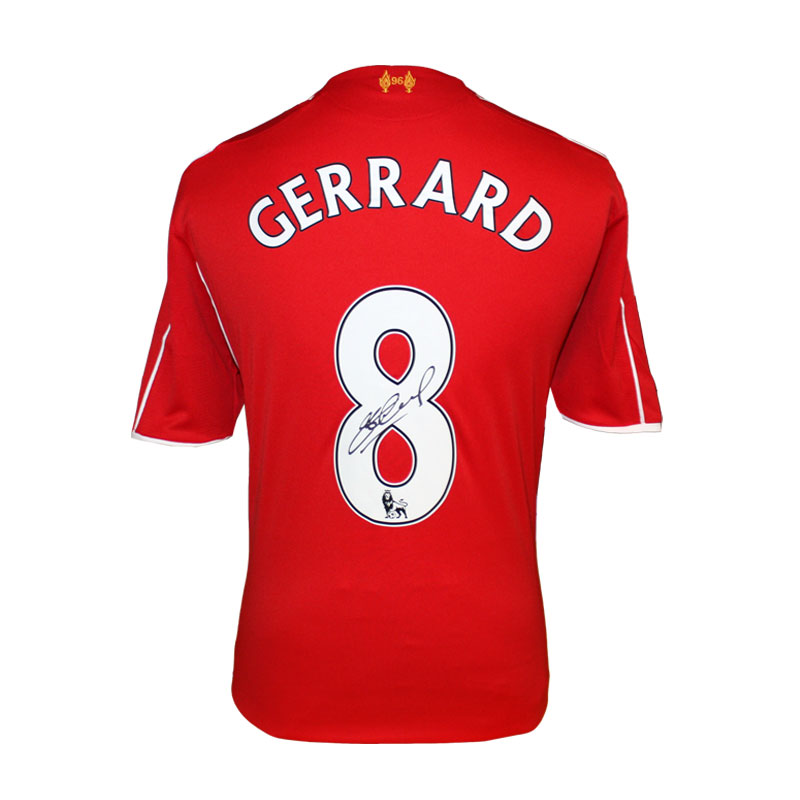 Steven Gerrard 2014-15 Liverpool Shirt