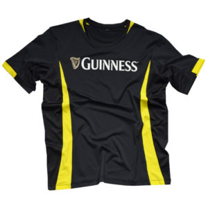 BUY GUINNESS BLACK YELLOW PERFORMANCE RUGBY T-SHIRT IN WHOLESALE ONLINE