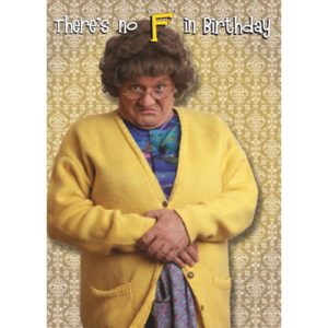 BUY MRS. BROWN'S BOYS NO F BIRTHDAY CARD IN WHOLESALE ONLINE