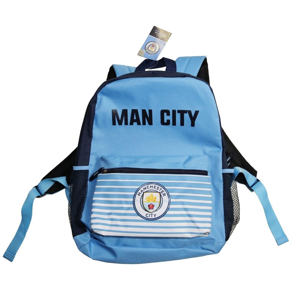 man city back pack