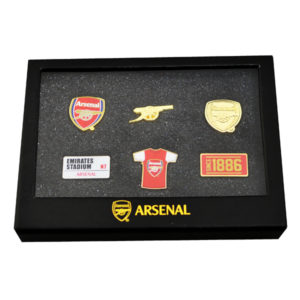 BUY ARSENAL GIFT BOX PIN SET IN WHOLESALE ONLINE