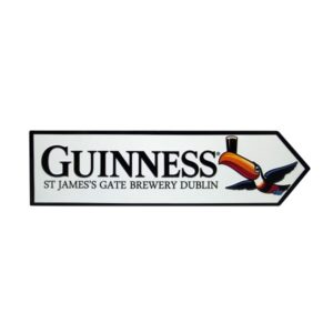 BUY GUINNESS METAL TOUCAN JAMES GATE ROAD SIGN IN WHOLESALE ONLINE