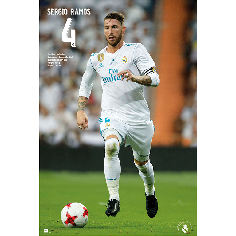 Buy Sergio Ramos Poster in online! | Mimi Imports