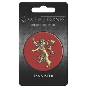 BUY GAME OF THRONES LANNISTER EMBROIDERED PATCH IN WHOLESALE ONLINE!