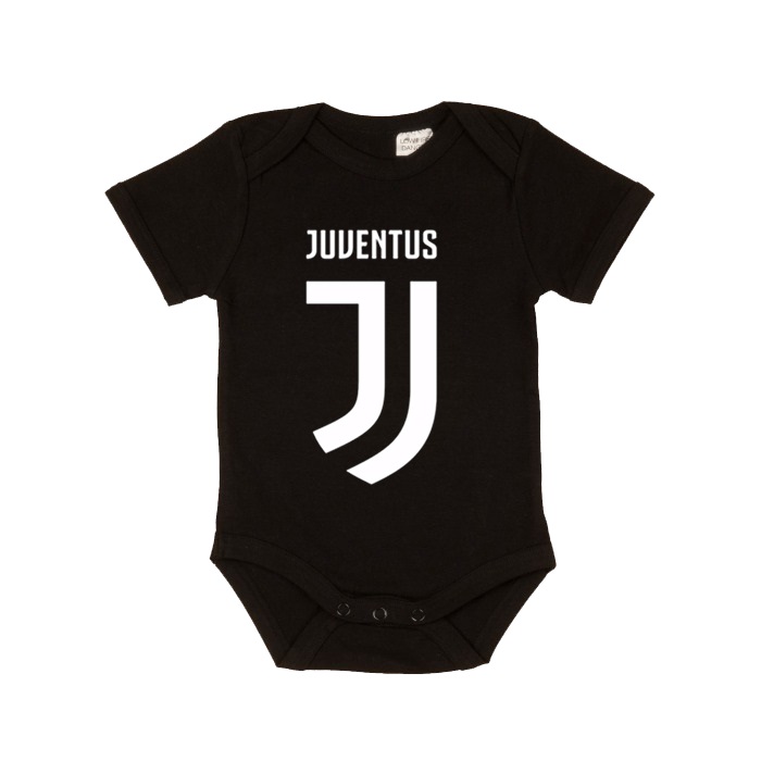 Buy Juventus Black Baby Onesie in wholesale online!