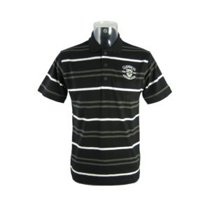 BUY GUINNESS BLACK STRIPED POLO SHIRT IN WHOLESALE ONLINE!
