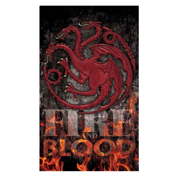 BUY GAME OF THRONES FIRE IS BLOOD BANNER IN WHOLESALE ONLINE