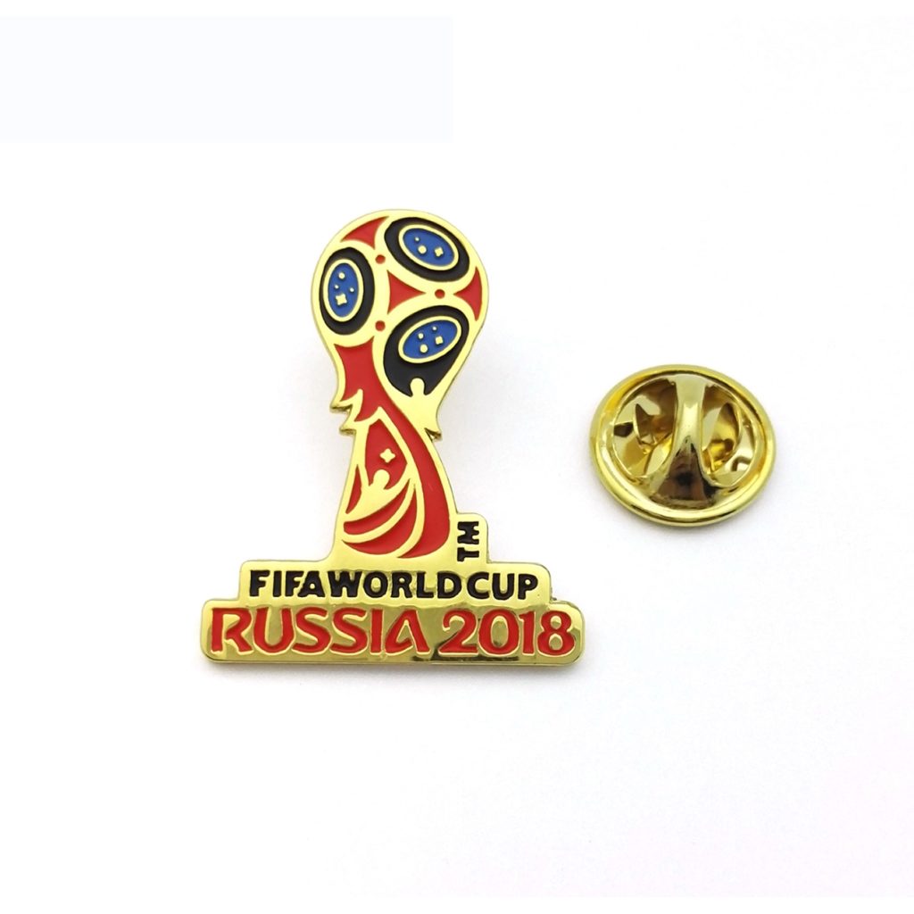 2018 World Cup Russia Trophy Official Pin Badge Other Badges/ Pins