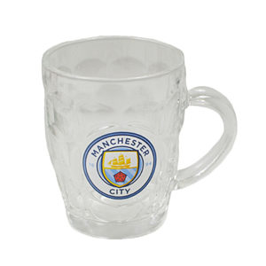 BUY MANCHESTER CITY GLASS TANKARD IN WHOLESALE ONLINE!
