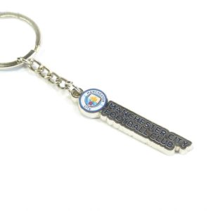BUY MANCHESTER CITY TEXT KEYCHAIN IN WHOLESALE ONLINE!