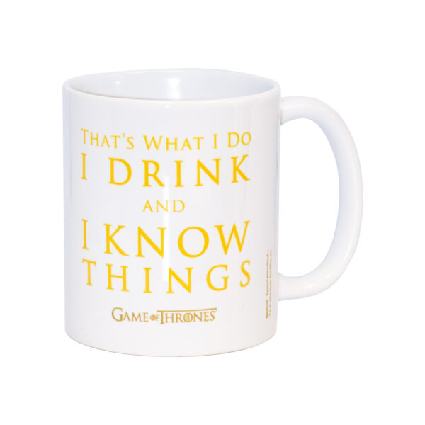 BUY GAME OF THRONES I DRINK AND I KNOW THINGS MUG IN WHOLESALE ONLINE