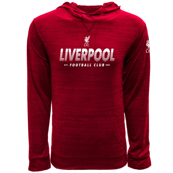 BUY LIVERPOOL RED LIGHT-WEIGHT TRAINING HOODIE IN WHOLESALE ONLINE