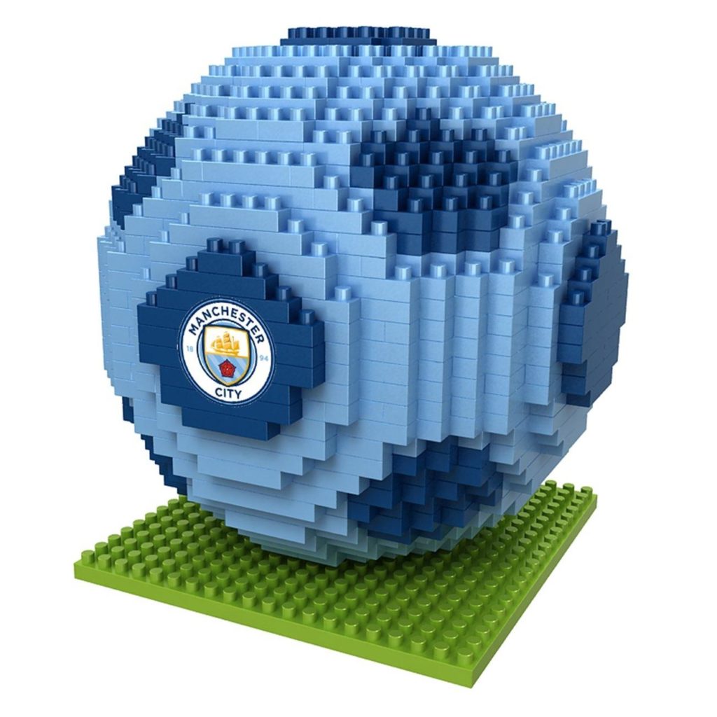 Manchester City 3D mascotte brxlz Construction Kit Football 