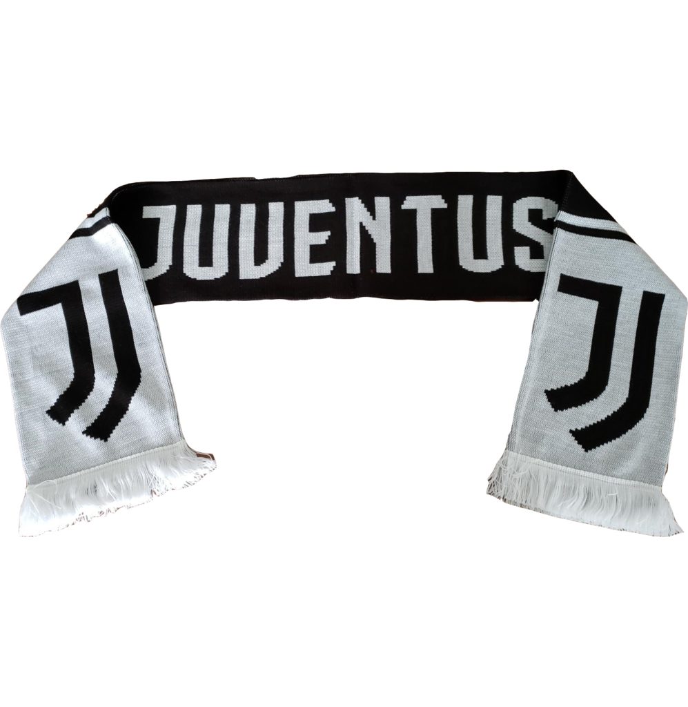 Black & White Team Crest Scarf Juventus 