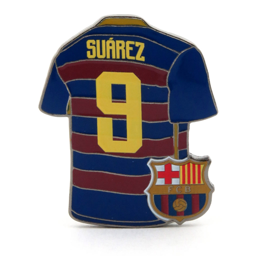 Definitie Grafiek Vroeg Buy Barcelona Suarez Jersey Pin in wholesale online! | Mimi Imports