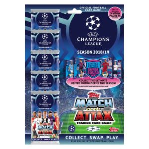 BUY 2018-19 TOPPS MATCH ATTAX CHAMPIONS LEAGUE CARDS MEGA MULTI-PACK IN WHOLESALE ONLINE