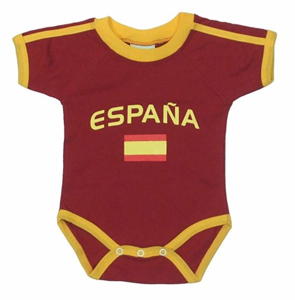 BUY SPAIN BURGUNDY BABY ONESIE IN WHOLESALE ONLINE