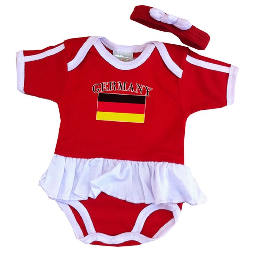 inzet Vertrouwen Wakker worden Buy Germany Baby Ruffle Onesie in wholesale online! | Mimi Imports