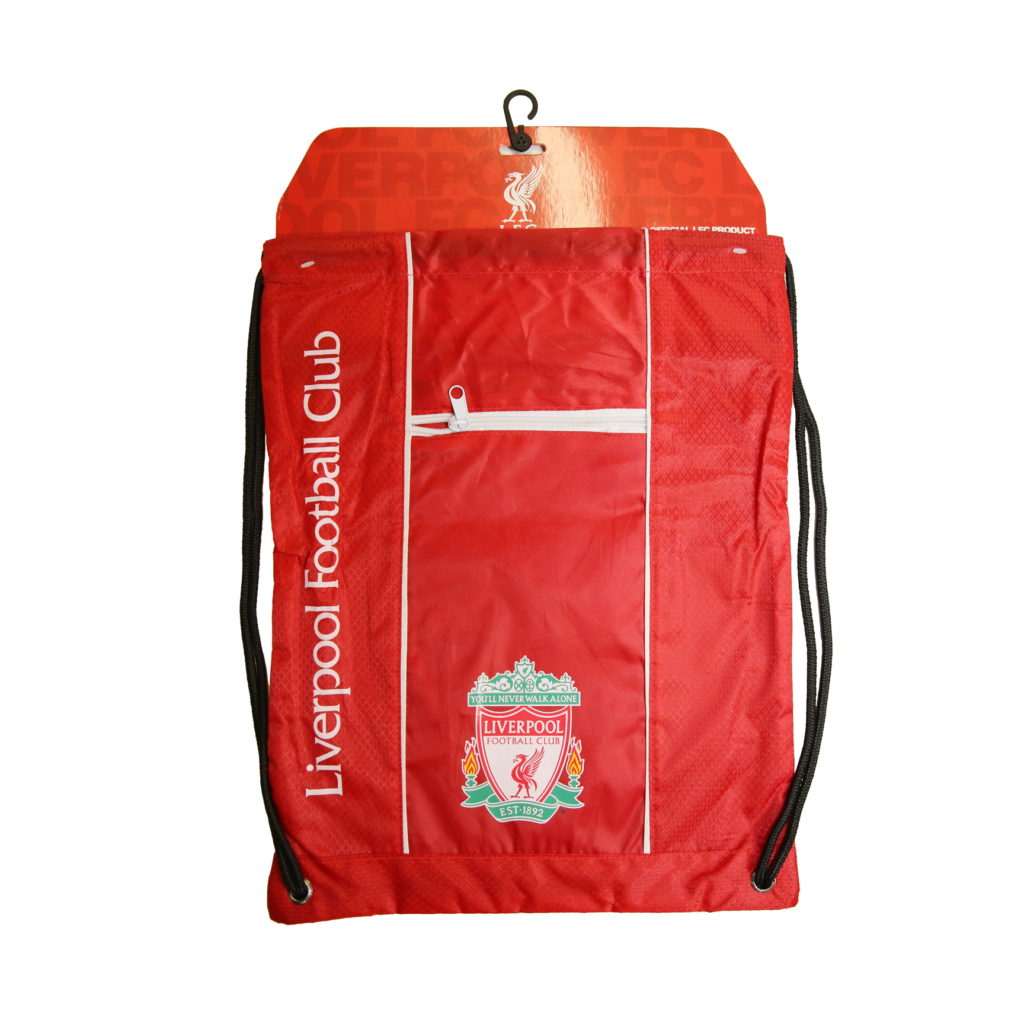 OFFICIAL LIVERPOOL FOOTBALL CLUB RED CREST BACKPACK 