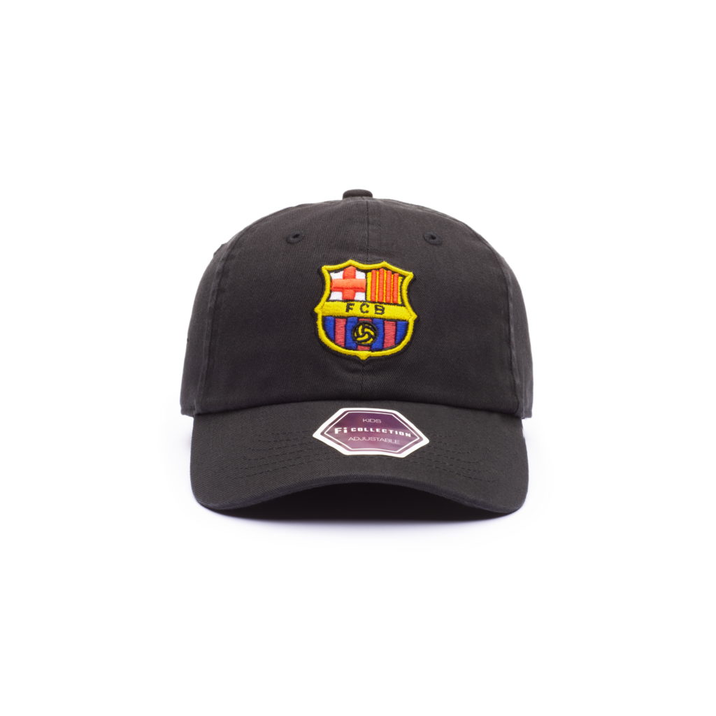 Classic Youth Baseball Hat Black Fi Collection Barcelona 