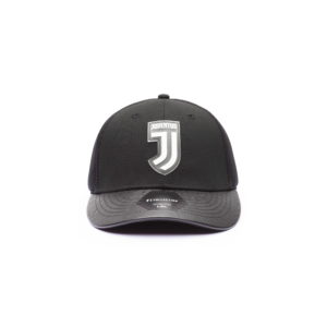 JUVENTUS BLACK STRETCH BASEBALL HAT