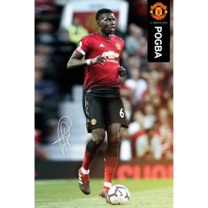 POGBA MANCHESTER UNITED POSTER