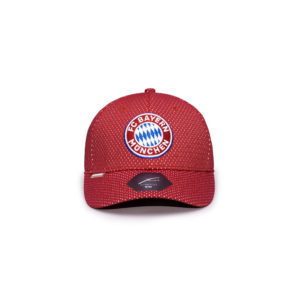 BUY BAYERN MUNICH PREMIUM RED STRETCH BASEBALL HAT IN WHOLESALE ONLINE