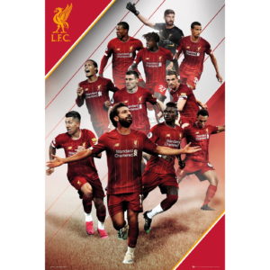 BUY LIVERPOOL 2019-20 PLAYERS COLLAGE POSTER IN WHOLESALE ONLINE