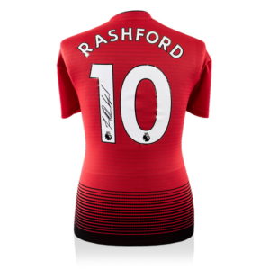 BUY AUTHENTIC SIGNED MARCUS RASHFORD 2018-19 MANCHESTER UNITED JERSEY IN WHOLESALE ONLINE