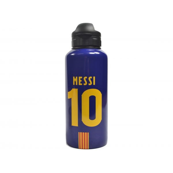 FC Barcelona Aluminium Trinkflasche Messi 