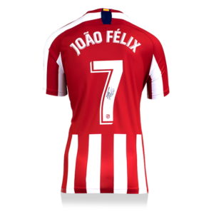 BUY AUTHENTIC SIGNED JOAO FELIX 2019-20 ATLETICO MADRID JERSEY IN WHOLESALE ONLINE