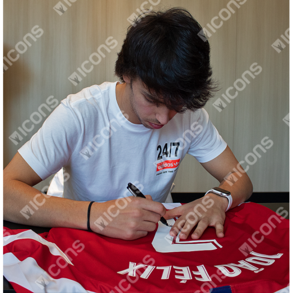 BUY AUTHENTIC SIGNED JOAO FELIX 2019-20 ATLETICO MADRID JERSEY IN WHOLESALE ONLINE