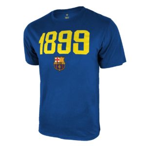 BUY BARCELONA ROYAL BLUE 1899 YOUTH POLY COTTON T-SHIRT IN WHOLESALE ONLINE