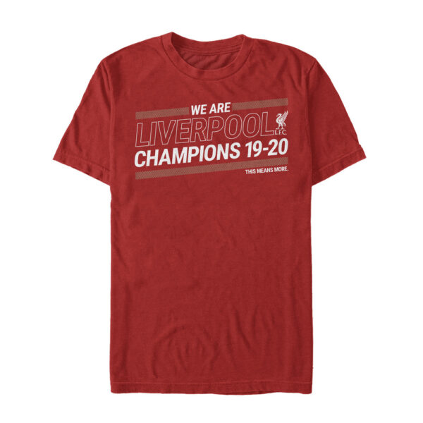 BUY LIVERPOOL RED PREMIER LEAGUE CHAMPIONS YOUTH T-SHIRT IN WHOLESALE ONLINE