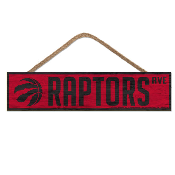 BUY RAPTORS AVE WOOD SIGN WITH ROPE IN WHOLESALE ONLINE