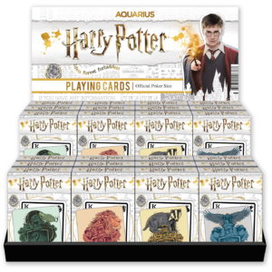 BUY HARRY POTTER HOUSE PLAYING CARDS DISPLAY IN WHOLESALE ONLINE