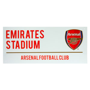 BUY ARSENAL WHITE STREET SIGN IN WHOLESALE ONLINE