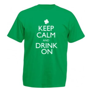 BUY IRELAND KEEP CALM AND DRINK ON T-SHIRT IN WHOLESALE ONLINE