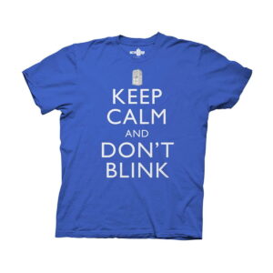 BUY DOCTOR WHO KEEP CALM AND DON'T BLINK T-SHIRT IN WHOLESALE ONLINE