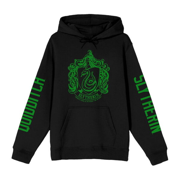 BUY HARRY POTTER BLACK SLYTHERIN HOODIE IN WHOLESALE ONLINE