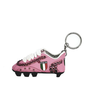 ITALY PINK BOOT KEYCHAIN