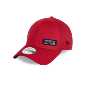 MANCHESTER UNITED RED RIPSTOP NEW ERA 9FORTY HAT
