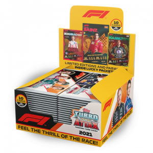 BUY 2021 TOPPS FORMULA 1 TURBO ATTAX CARDS IN WHOLESALE ONLINE