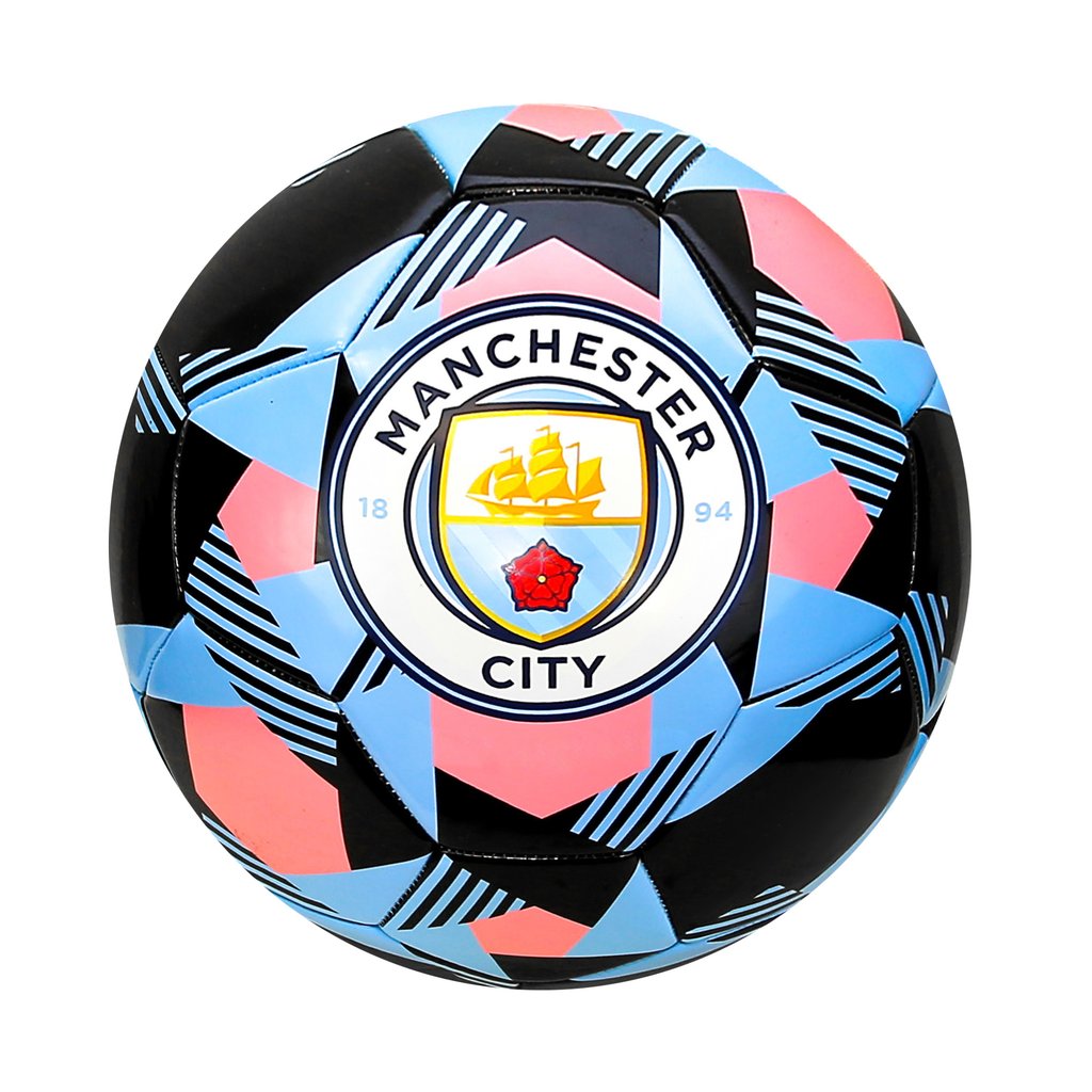 Manchester City FC Signature Soccer Ball Sky Blue One Size
