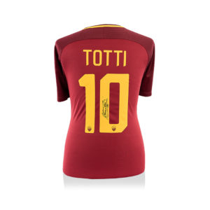 BUY FRANCESCO TOTTI SIGNED 2017-18 AS ROMA JERSEY IN WHOLESALE ONLINE